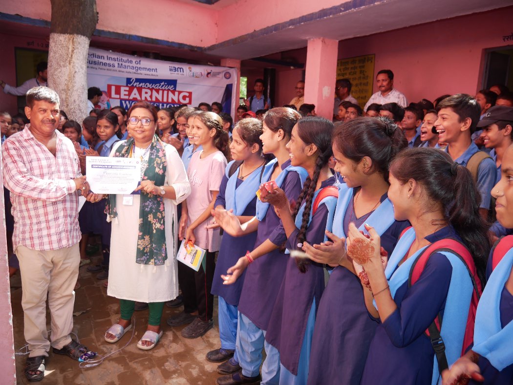 Innovative Learning Workshop by IIBM Patna Promotes Education and Equity